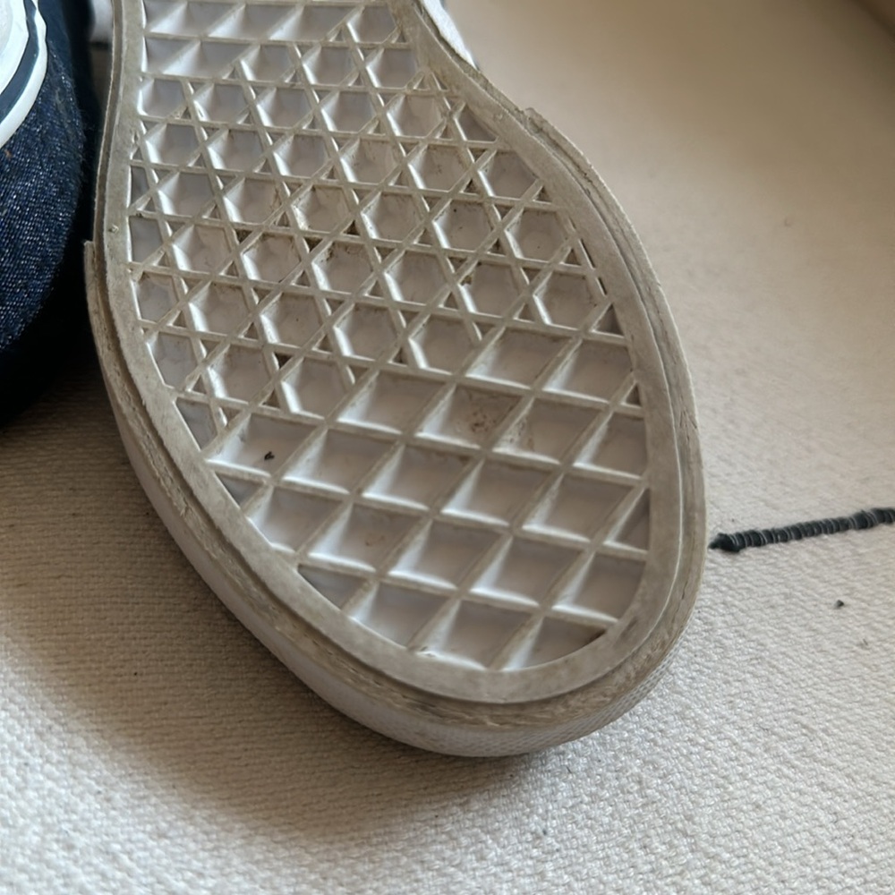 VANS-denim classic Slip-On Shoes 12.5 - Picture 4 of 4